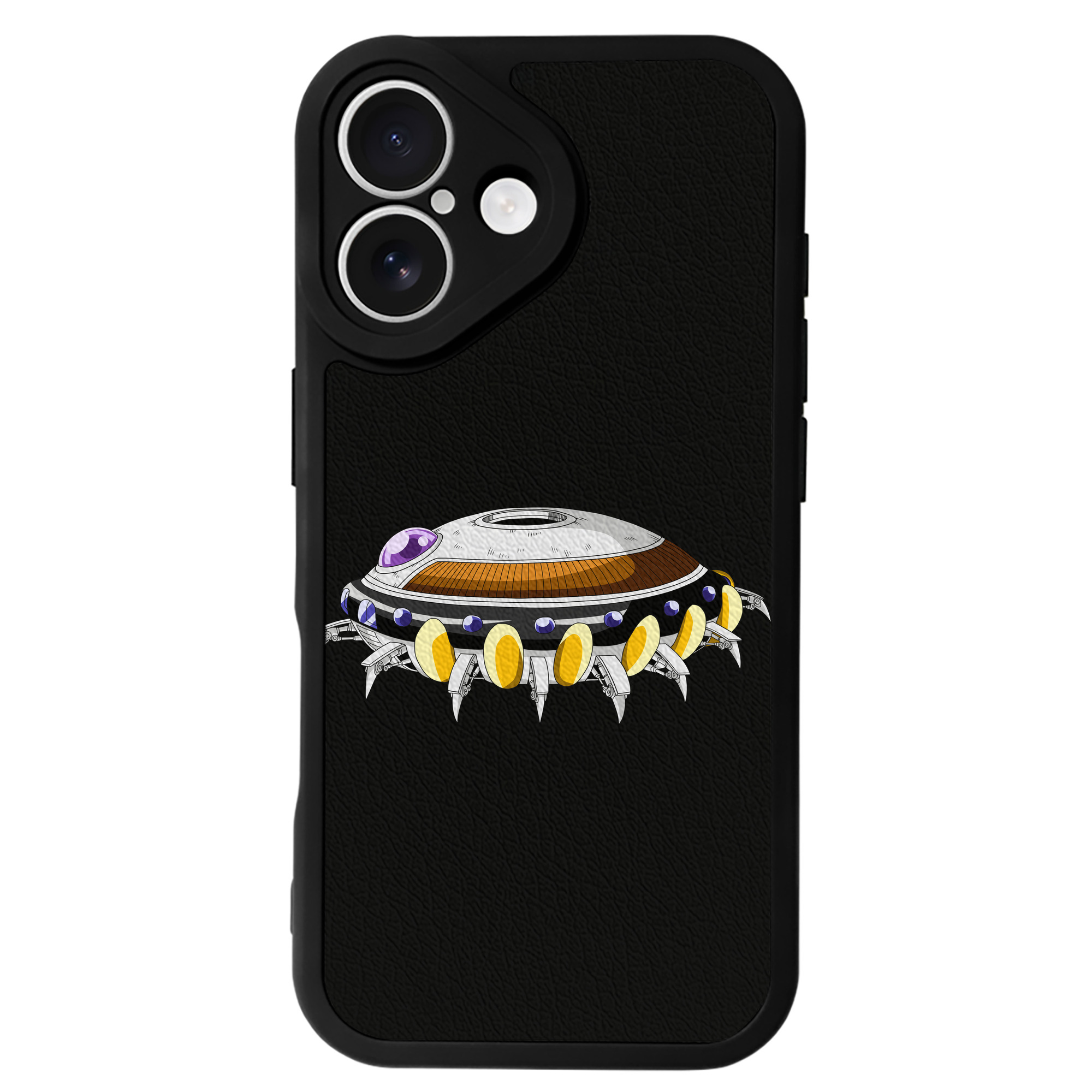 （画像用） ドラゴンボール DRAGON BALL 【iPhone 16シリーズ対応】シリコンスマホケース（レザー調） 材質：シリコン